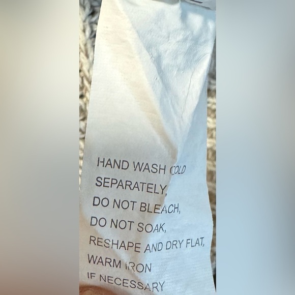 Cotton Knit Cowl Sweater Dress Tunic Top XL Lagenlook Boho Beige Work Career - Picture 5 of 7